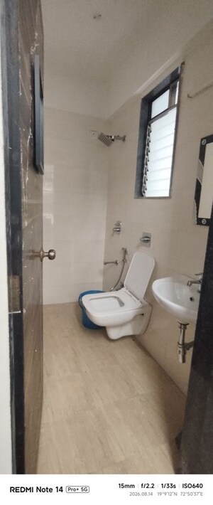 Bathroom in 1 BHK Apartment at Gulmohar CHS Goregaon, Goregaon West – for Sale