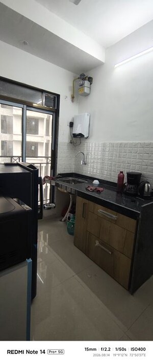 Kitchen in 1 BHK Apartment at Gulmohar CHS Goregaon, Goregaon West – for Sale