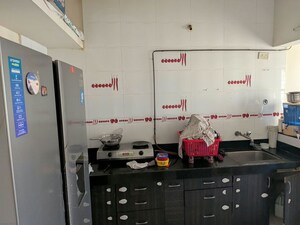 Kitchen in 2 BHK Apartment at Magarpatta Trillium, Hadapsar – for Rent