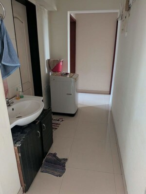 Bathroom in 2 BHK Apartment at Magarpatta Trillium, Hadapsar – for Rent