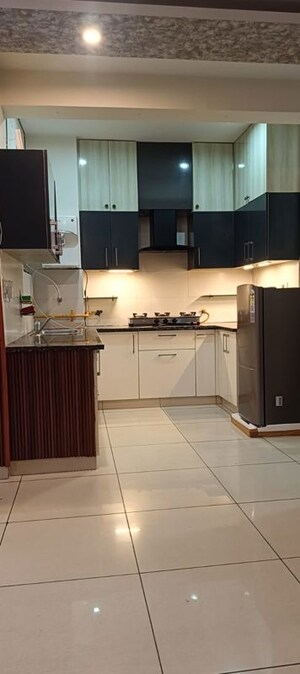 Kitchen in 2 BHK Apartment at Highland Park Chandigarh, Bhabat – for Rent
