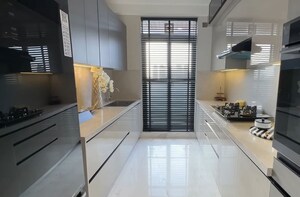 Kitchen in 3 BHK Apartment at Prime Avenue Vile Parle, Vile Parle West – for Rent