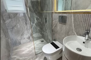 Bathroom in 3 BHK Apartment at Prime Avenue Vile Parle, Vile Parle West – for Rent