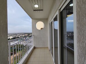 Building Lobby in 2.5 BHK Apartment at Shriram Luxor, Hennur Road – for Rent