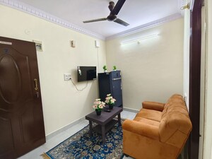 Living Room in 1 BHK Apartment at Btm Layout 1 – for Rent