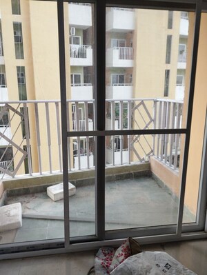 Balcony in 3 BHK Apartment at Sargam Apartment, Jankipuram – for Rent