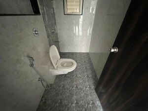 Bathroom in 3 BHK Apartment at Goel Ganga Altus, Kharadi – for Rent