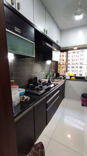 Kitchen in 2 BHK Apartment at Vasant Valley Complex, Malad East – for Rent