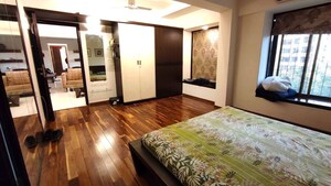 Bedroom in 2 BHK Apartment at Vasant Valley Complex, Malad East – for Rent