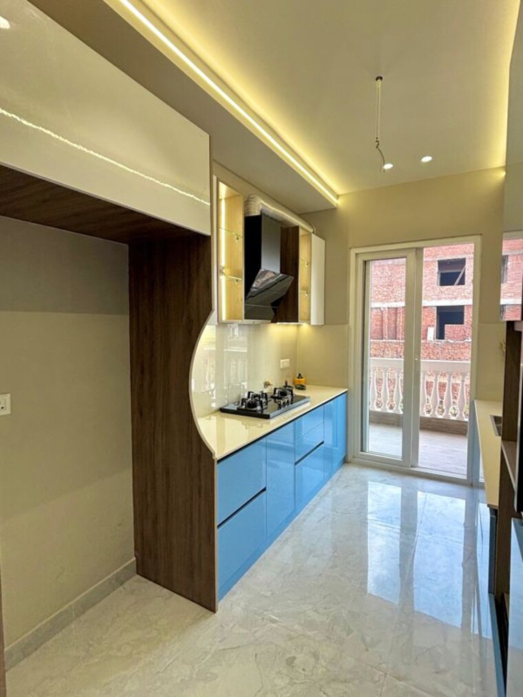 Kitchen, ambala highway 3 Bedroom 150 Sq.Yd. Apartment In Ambala Highway Zirakpur 10648991