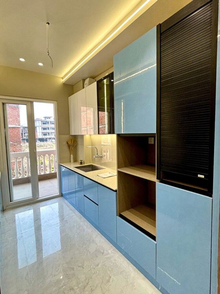 Kitchen, ambala highway 3 Bedroom 150 Sq.Yd. Apartment In Ambala Highway Zirakpur 10648991