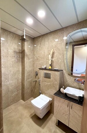Bathroom in 3 BHK Apartment at Ambala Highway – for Sale