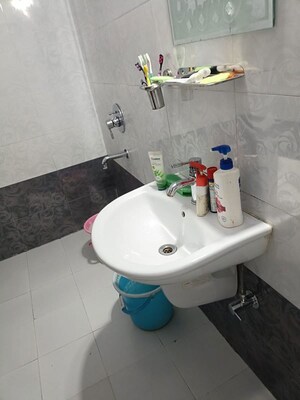 Bathroom in 3 BHK Apartment at Aryavrat Buckingham Court British Park, Indus Towne – for Sale