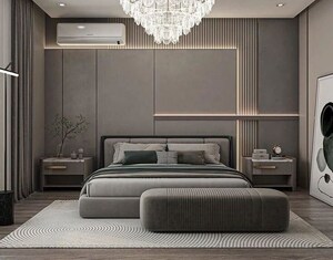 Bedroom in 2 BHK Apartment at Merx Icon, Jacob Circle – for Sale
