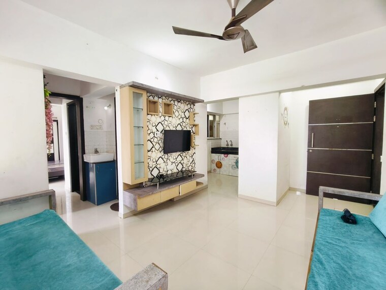 Living Room, 38-park-majestique 2 Bedroom 1000 Sq.Ft. Apartment In Undri Pune 10649017