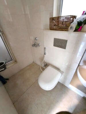 Bathroom in 1 BHK Apartment at JP Eminence, Andheri West – for Rent