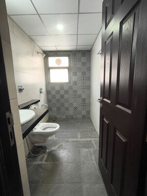 Bathroom in 3 BHK Apartment at Sobha Palm Courts, Kogilu – for Rent