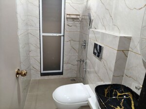 Bathroom in 3.5 BHK Apartment at  Army Welfare CHS, Nerul – for Rent