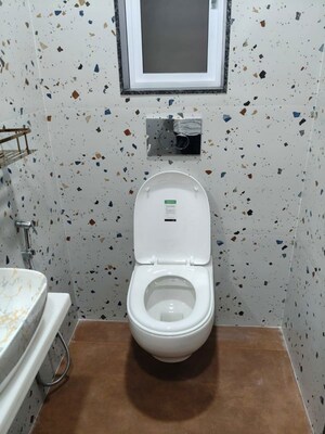 Bathroom in 3.5 BHK Apartment at  Army Welfare CHS, Nerul – for Rent
