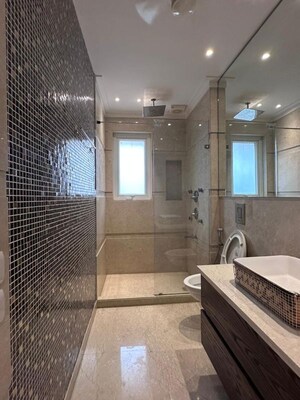 Bathroom in 3 BHK Builder Floor at Safdarjung Development Area – for Sale