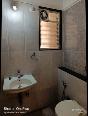 Bathroom in 3 BHK Apartment at Shagun Perfect 10, Balewadi – for Rent