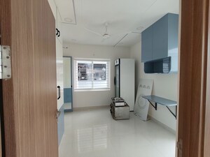 Bathroom in 3 BHK Apartment at Aparna Zenon, Puppalaguda – for Rent