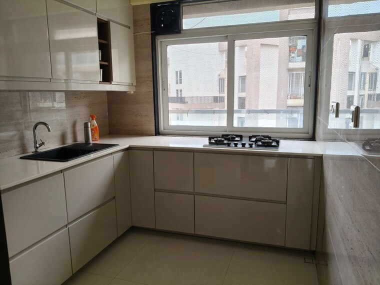 Kitchen, tricity-palacio 2.5 Bedroom 1230 Sq.Ft. Apartment In Seawoods Navi Mumbai 10649154