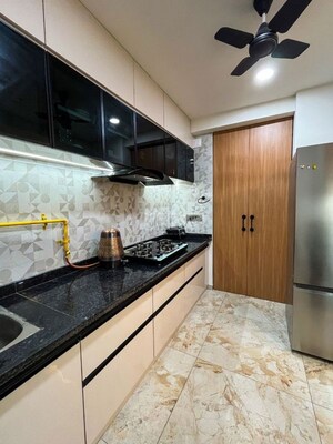 Kitchen in 3 BHK Villa at Chandranagar Colony – for Sale