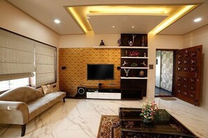 Living Room in 3 BHK Villa at Chandranagar Colony – for Sale