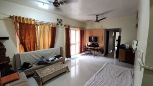 Living Room in 2 BHK Apartment at Om Faith, Balewadi – for Rent