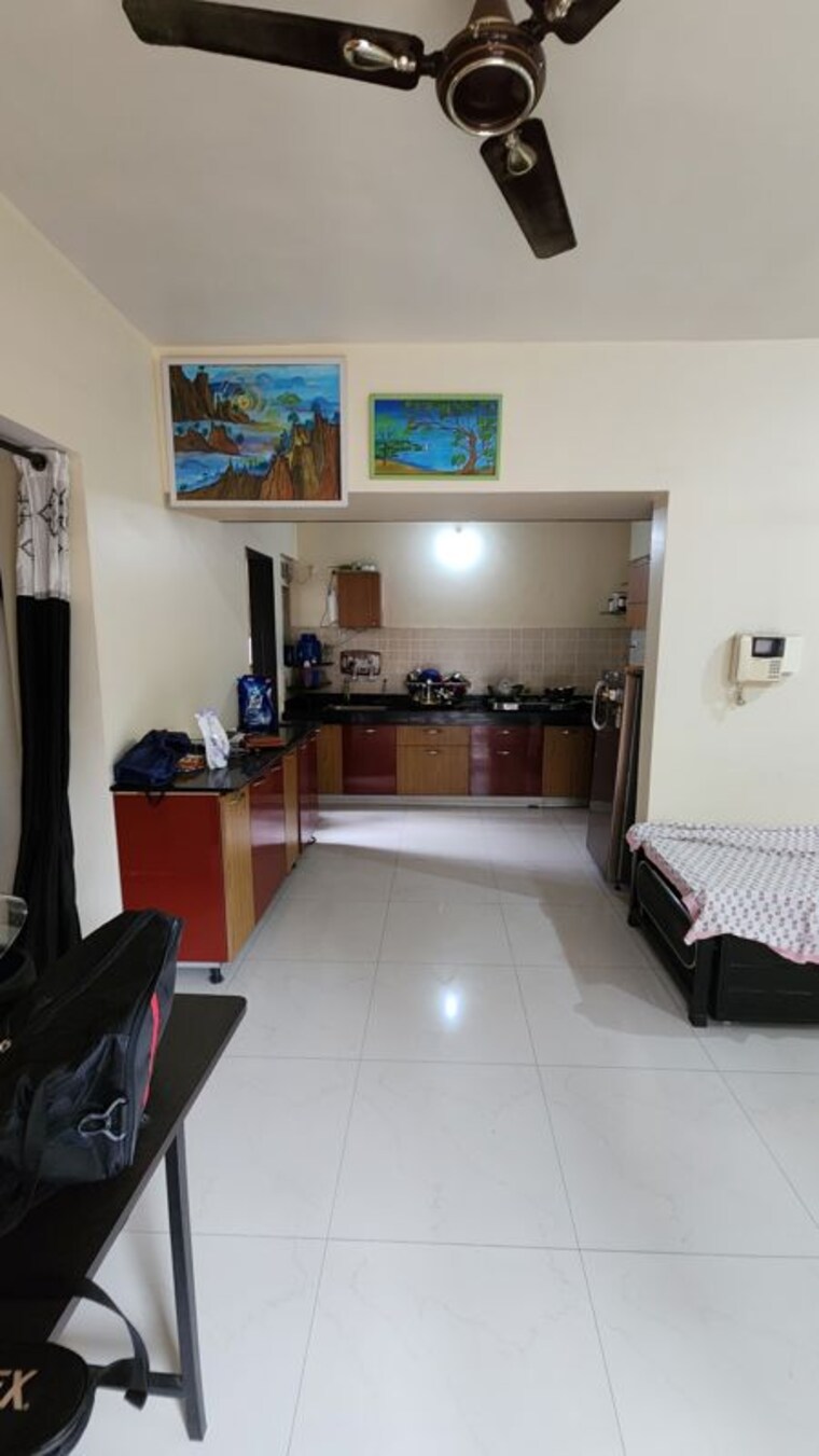 Kitchen, om-faith 2 Bedroom 1011 Sq.Ft. Apartment In Balewadi Pune 10649199