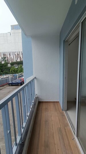Balcony in 3 BHK Apartment at Rachna Blossom, Aundh – for Rent