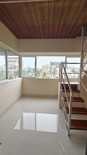 Balcony in 2 BHK Penthouse at Hari Om Puram, Aundh – for Rent