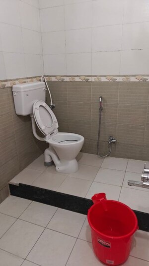 Bathroom in 2 BHK Penthouse at Hari Om Puram, Aundh – for Rent