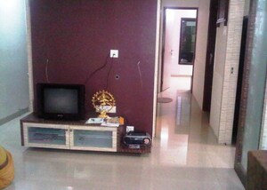 Living Room in 2 BHK Apartment at Dedhia Palatial Height, Powai – for Rent