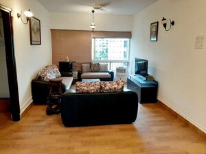 Living Room in 2 BHK Apartment at Nagpal Flushel, Bandra West – for Rent