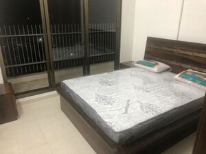 Bedroom in 3 BHK Apartment at Dheeraj Valley, Goregaon East – for Rent