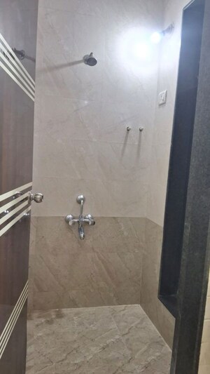 Bathroom in 1 BHK Apartment at Dream House CHS, Ulwe – for Rent