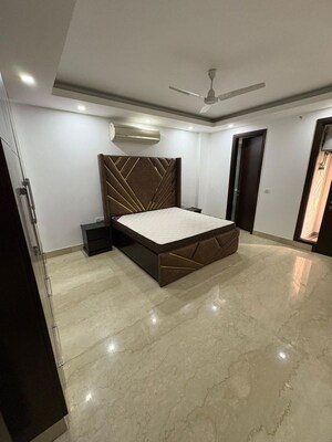 Living Room in 3 BHK Builder Floor at Greater Kailash I – for Rent