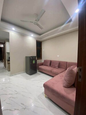 Living Room in 1 BHK Builder Floor at Saket – for Rent