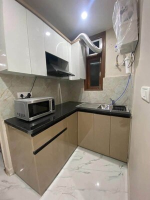 Kitchen in 1 BHK Builder Floor at Saket – for Rent