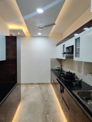 Kitchen in 4 BHK Builder Floor at Vipul World Floors, Sector 48 – for Rent
