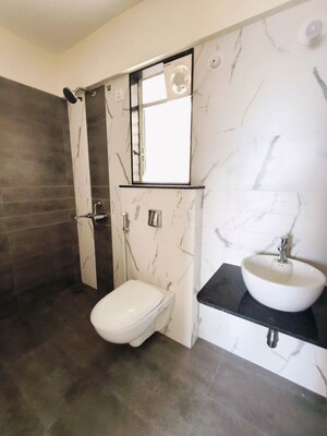 Bathroom in 2 BHK Apartment at Vertical Alcinia, Mohammadwadi – for Rent