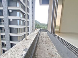 Balcony in 2 BHK Apartment at USD Unique Vistas, Manpada – for Rent