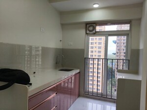 Kitchen in 1 BHK Apartment at Swastik Platinum Apartment, Vikhroli East – for Rent