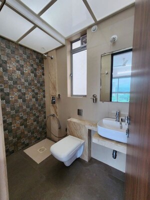 Bathroom in 3 BHK Apartment at Rajesh White City, Kandivali East – for Sale