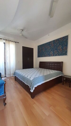 Bedroom in 3 BHK Apartment at Unitech Fresco, Sector 50 – for Rent