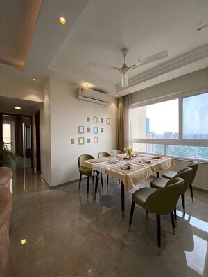 Living Room in 3 BHK Apartment at Unitech Fresco, Sector 50 – for Rent