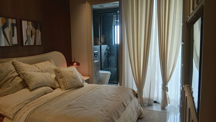 Bedroom, paras-the-florett-enqlave 3 Bedroom 1750 Sq.Ft. Apartment In Sector 59 Gurgaon 10649394