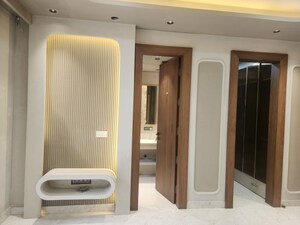 Building Lobby in 3 BHK Builder Floor at Sushant Lok I – for Sale
